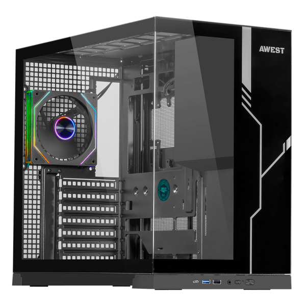 کیس گیمینگ اوست مدل Awest AQ20 MB