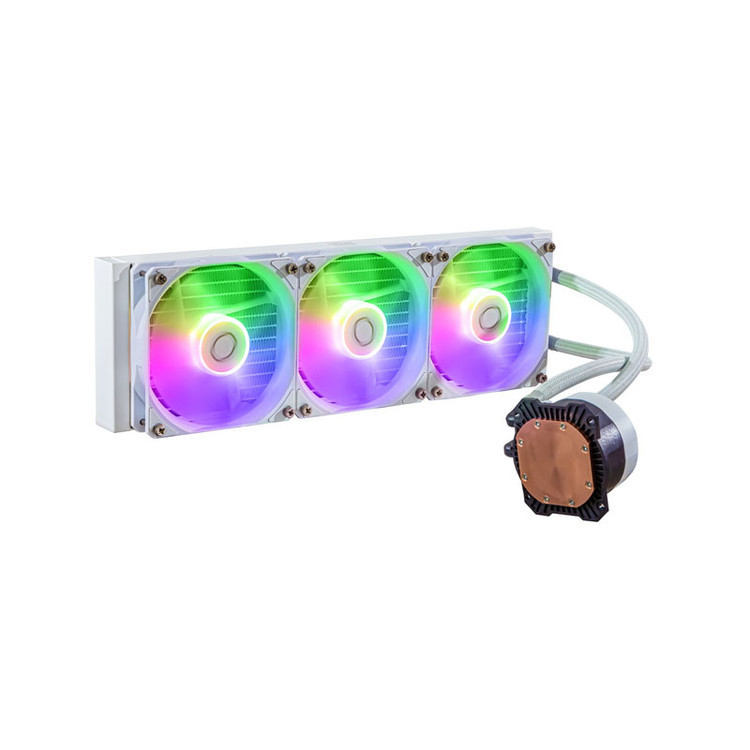 فن خنک کننده پردازنده کولر مستر مدل CoolerMaster ML360L ARGB White