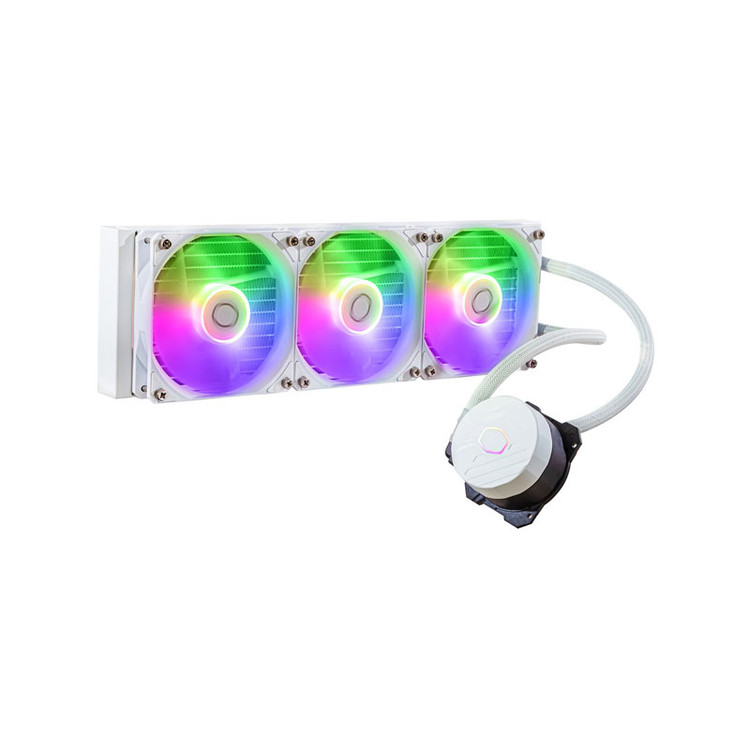 فن خنک کننده پردازنده کولر مستر مدل CoolerMaster ML360L ARGB White