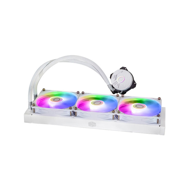 فن خنک کننده پردازنده کولر مستر مدل CoolerMaster ML360L ARGB White
