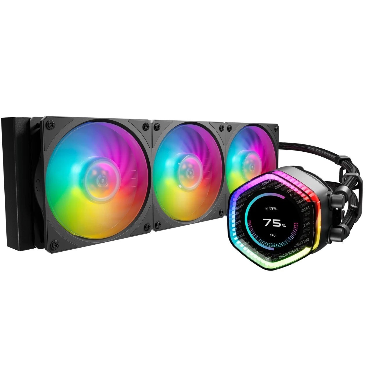 فن خنک کننده کولر مستر مدل Cooler Master ML360 ION Black