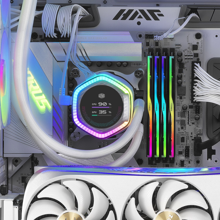 فن خنک کننده کولر مستر مدل Cooler Master ML360 ION White