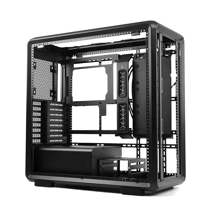 کیس گیمینگ کولر مستر مدل Cooler Master MasterFrame 600 Black