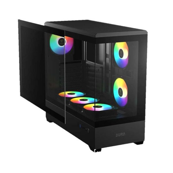کیس گیم دیاس مدل GAMDIAS AURA GC106 Black