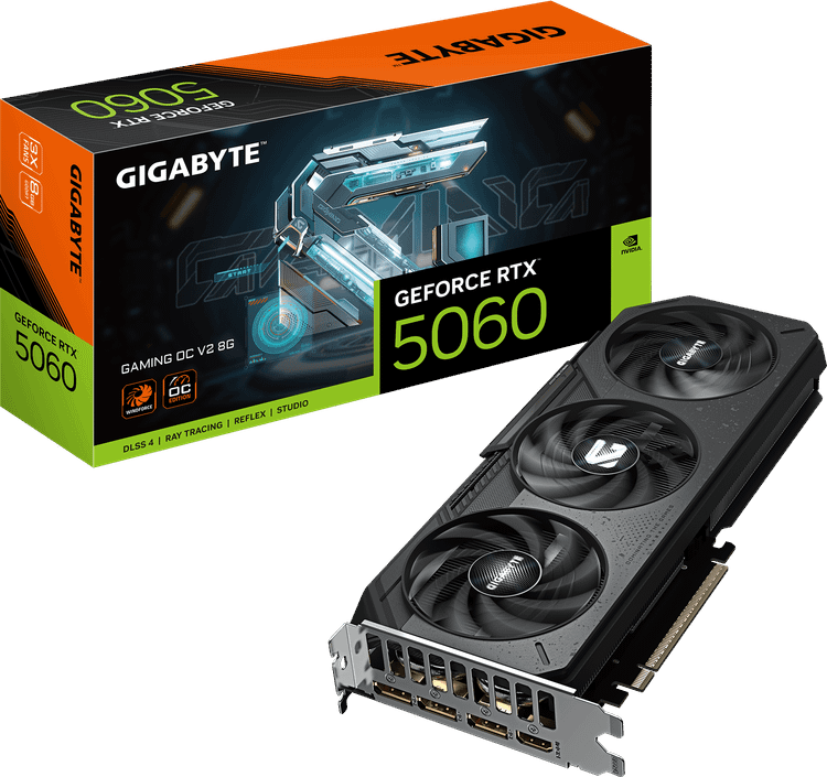 کارت گرافیک گیگابایت مدل GIGABYTE RTX 5060 GAMING OC 8G