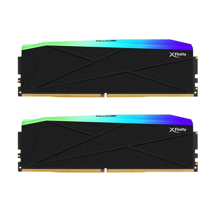 رم وی کالر مدل V-COLOR MANTA XFINITY RGB 32GB (DUAL) 6000MHz CL28 BLACK AMD EXPO