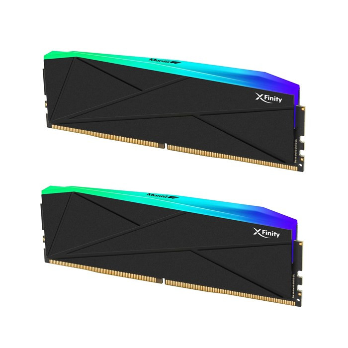 رم وی کالر مدل V-COLOR MANTA XFINITY RGB 32GB (DUAL) 6000MHz CL28 BLACK AMD EXPO