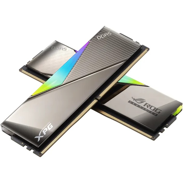 رم ای دیتا مدل ADATA XPG LANCER ROG RGB 32GB (DUAL) 6600MHz CL32 Black