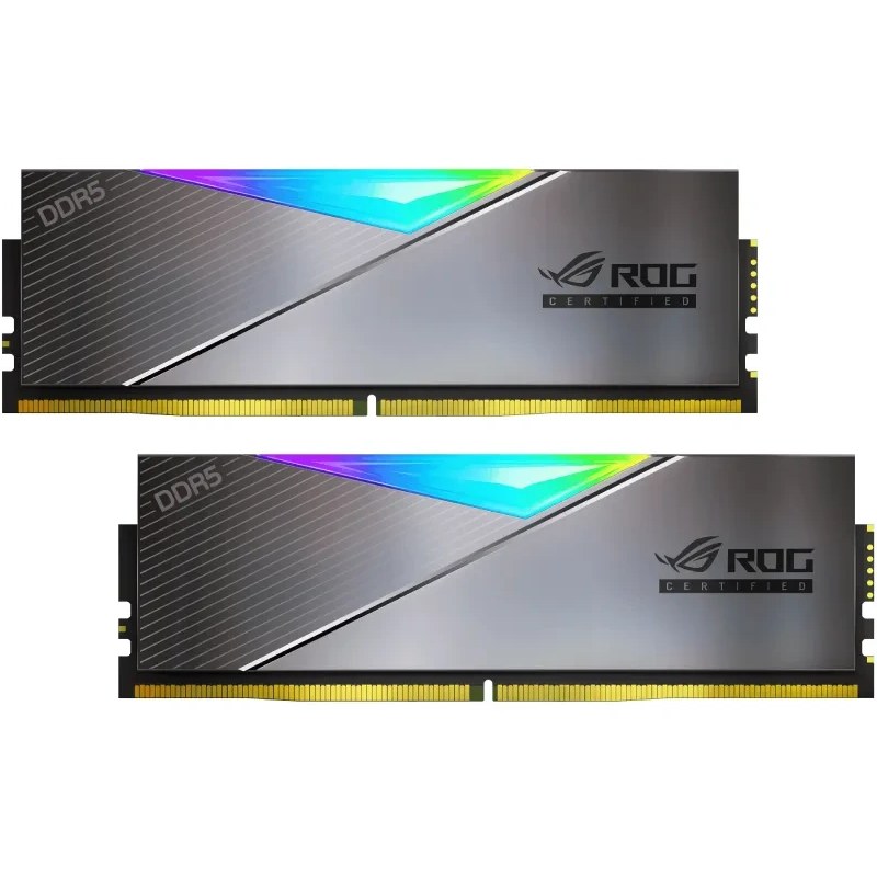 رم ای دیتا مدل ADATA XPG LANCER ROG RGB 32GB (DUAL) 6600MHz CL32 Black
