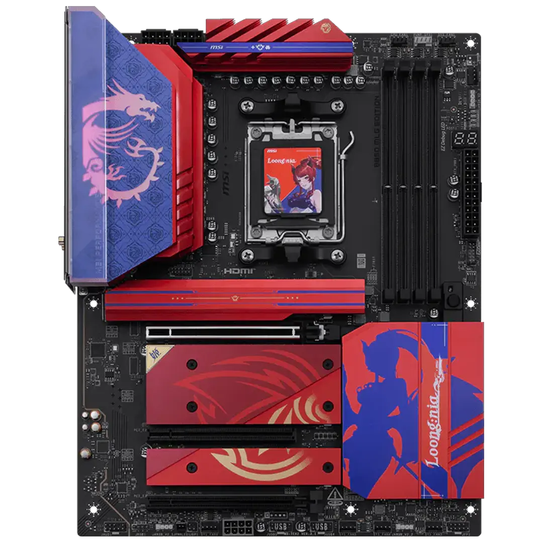 مادربرد ام اس آی مدل MSI B850 WIFI7 DDR5 MLG EDITION