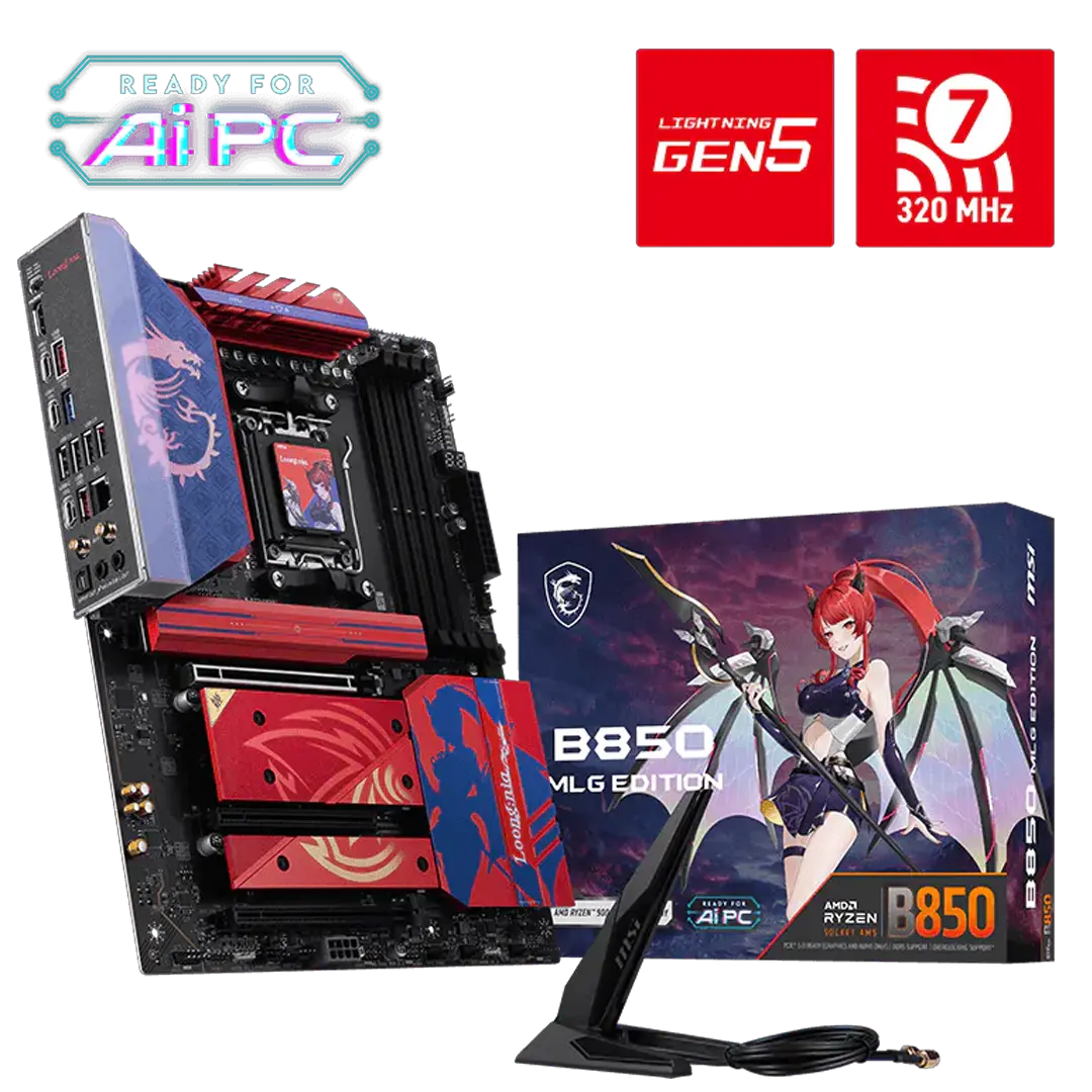 مادربرد ام اس آی مدل MSI B850 WIFI7 DDR5 MLG EDITION
