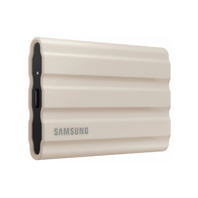 اس اس دی اکسترنال سامسونگ مدل SAMSUNG T7 SHIELD 4TB External SSD (Beige)