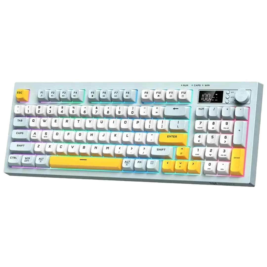 کیبورد اونیکوما مدل Onikuma G80 White Wired