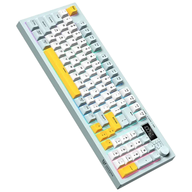 کیبورد اونیکوما مدل Onikuma G80 White Wired