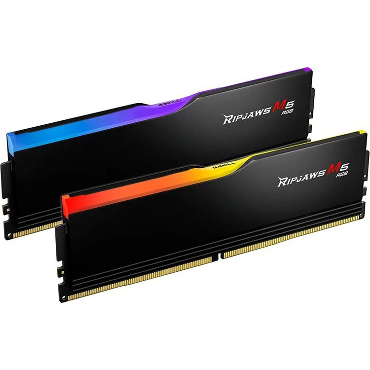 رم جی اسکیل مدل G.SKILL RIPJAWS M5 RGB 64GB (DUAL) 5200Mhz CL40 BLACK