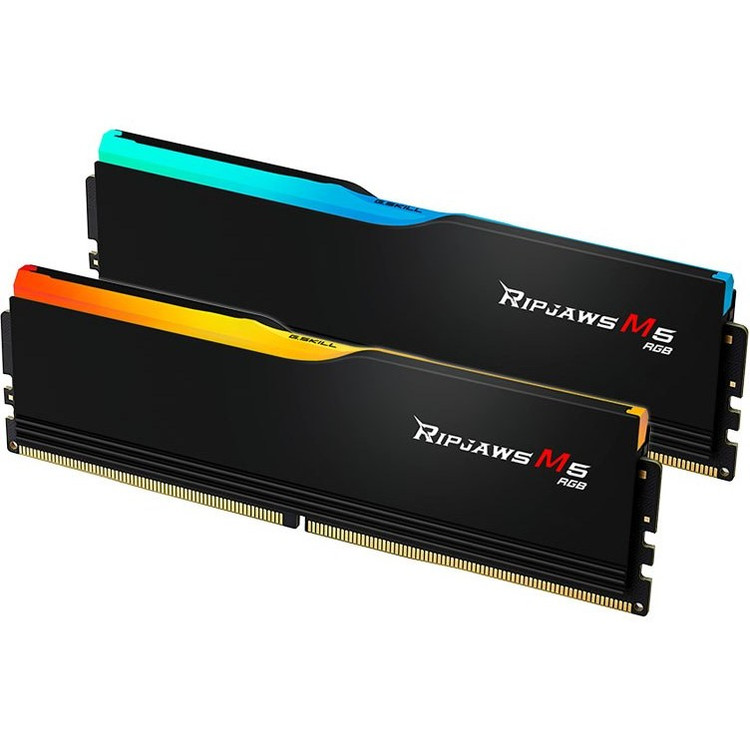 رم جی اسکیل مدل G.SKILL RIPJAWS M5 RGB 64GB (DUAL) 5200Mhz CL40 BLACK