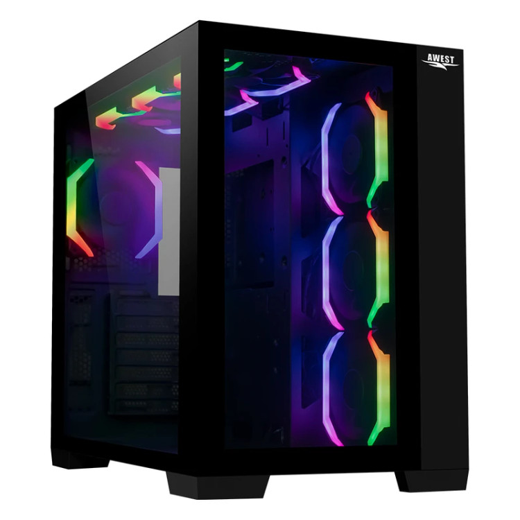 کیس گیمینگ اوست مدل Awest AQ14 MB Plus