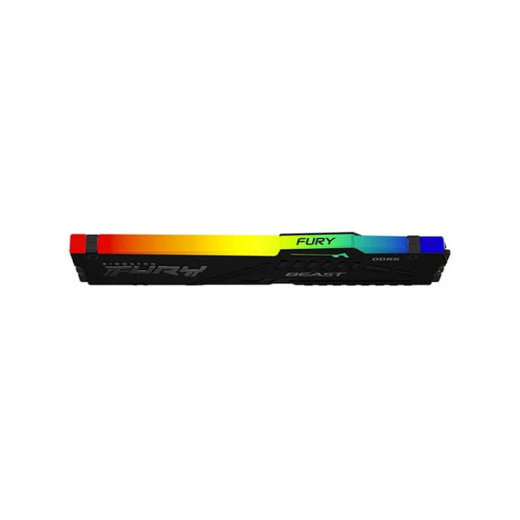 رم کینگستون مدل KINGSTON FURY BEAST RGB 16GB (SINGLE) 6000MHz CL36 BLACK (AMD EXPO)