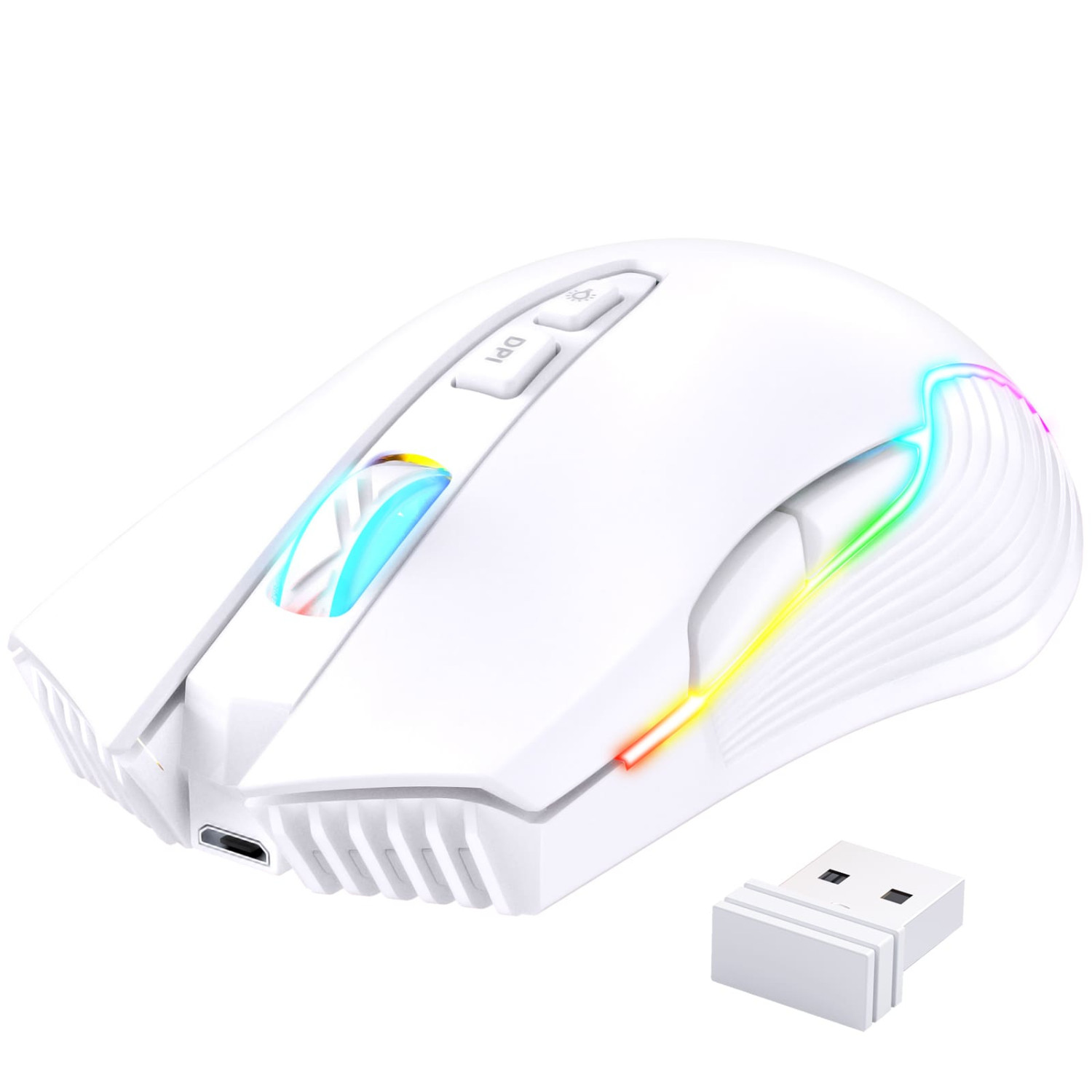 موس اونیکوما مدل Onikuma CW905 Wireless White
