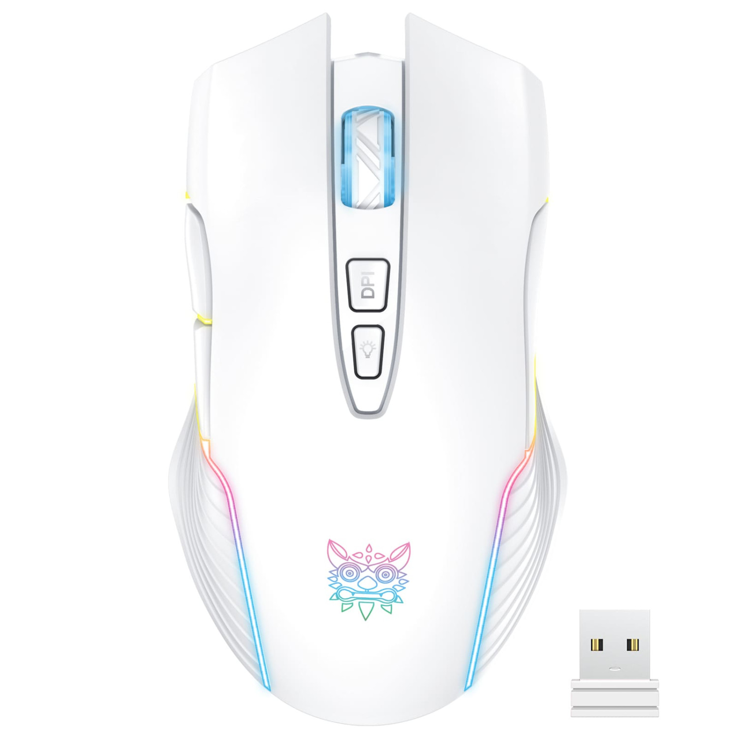 موس اونیکوما مدل Onikuma CW905 Wireless White