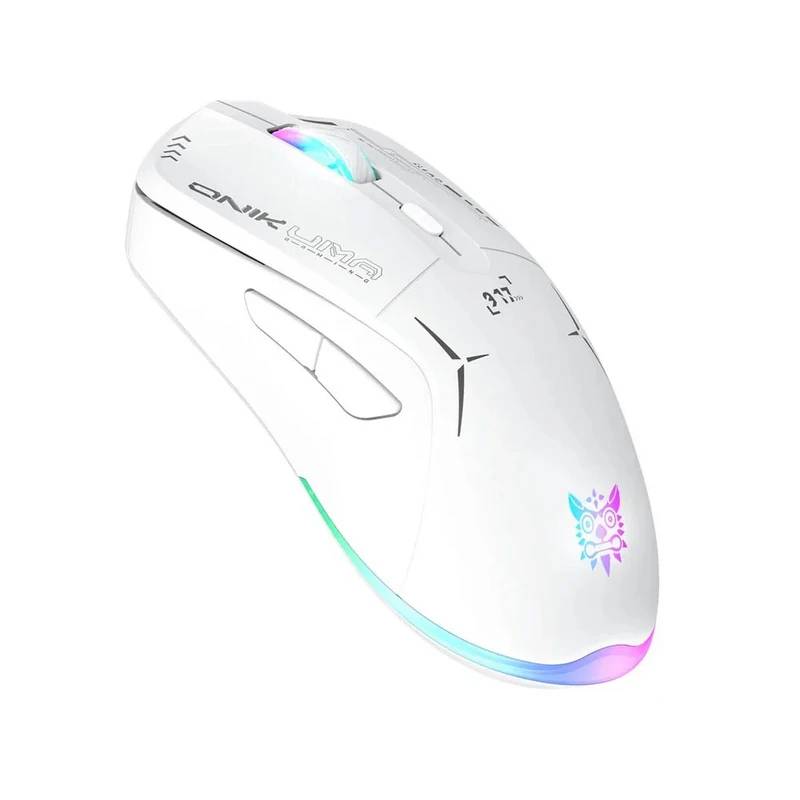 موس اونیکوما مدل Onikuma CW917 White Wireless