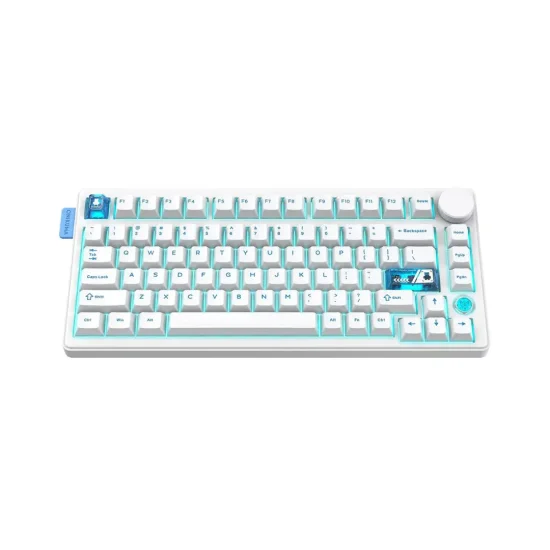 کیبورد اونیکوما مدل Onikuma MT706 White Wireless