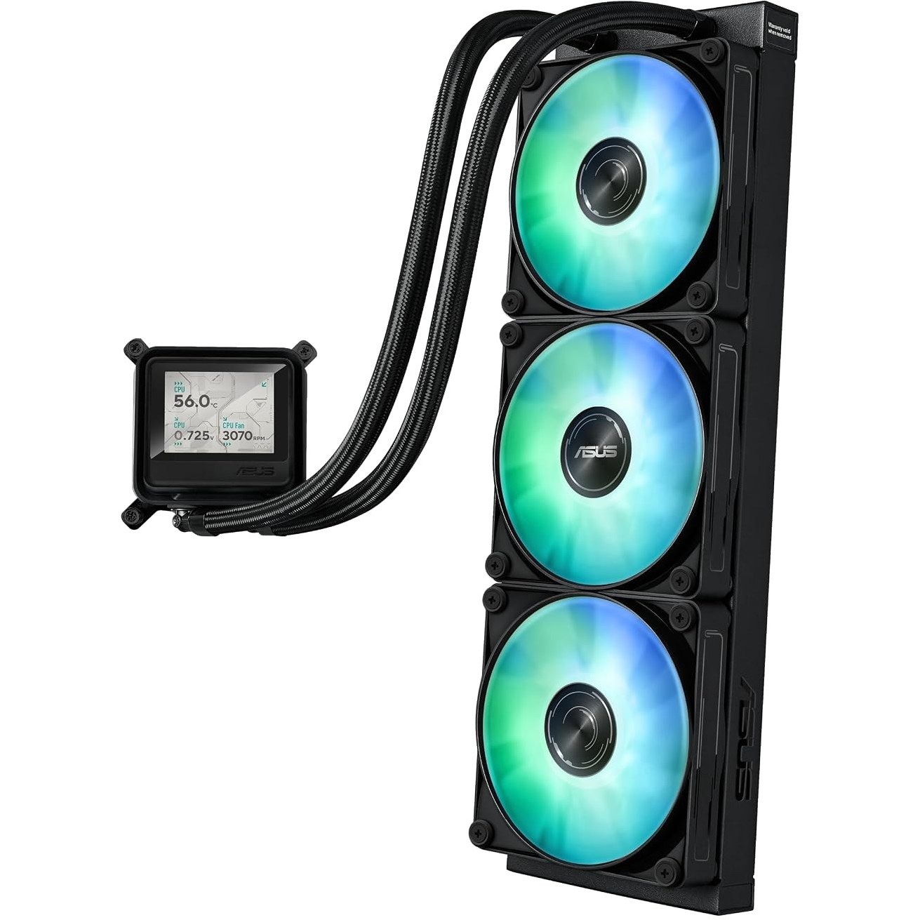 فن خنک کننده پردازنده ایسوس مدل ASUS Max gaming LC 360 ARGB LCD