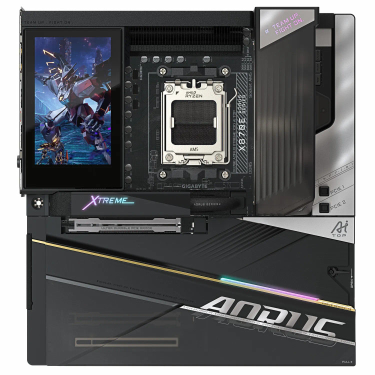 مادربرد گیگابایت مدل GIGABYTE X870E AORUS XTREME X3D AI TOP DDR5