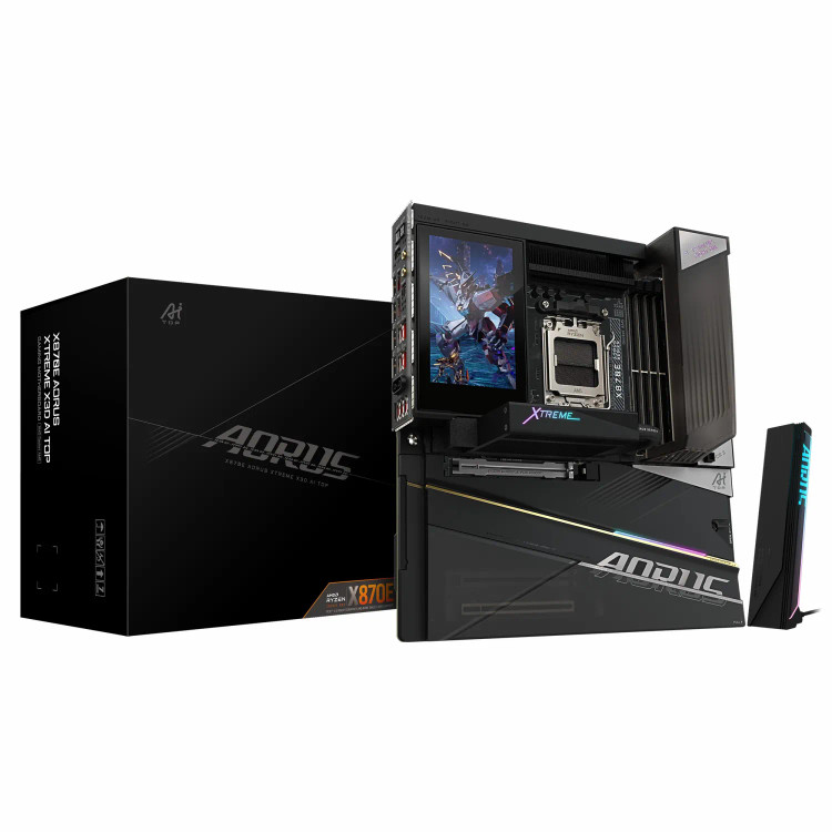 مادربرد گیگابایت مدل GIGABYTE X870E AORUS XTREME X3D AI TOP DDR5