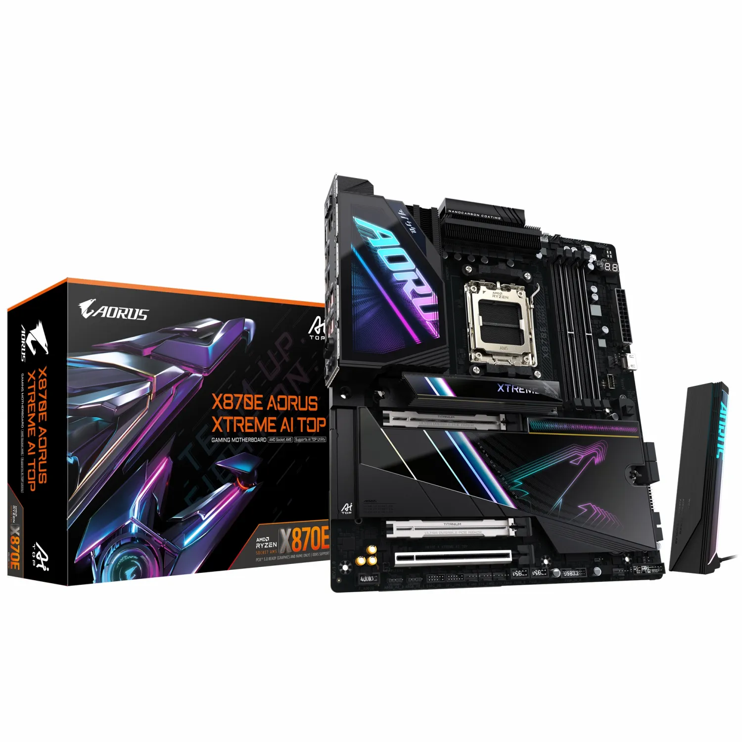 مادربرد گیگابایت مدل GIGABYTE X870E AORUS XTREME AI TOP DDR5