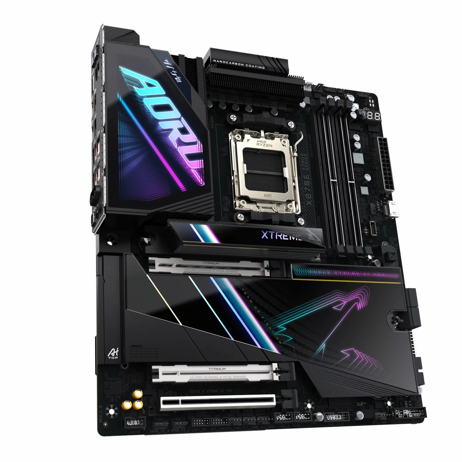 مادربرد گیگابایت مدل GIGABYTE X870E AORUS XTREME AI TOP DDR5
