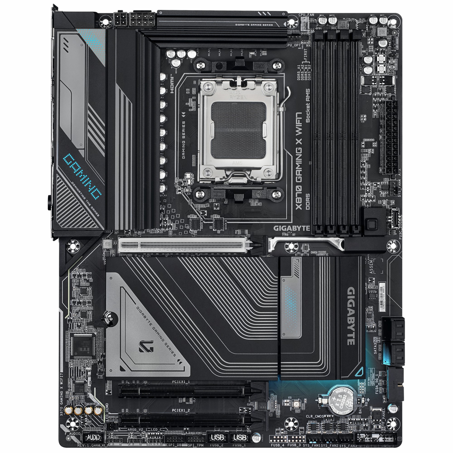 مادربرد گیگابایت مدل GIGABYTE X870 GAMING X WIFI7 DDR5