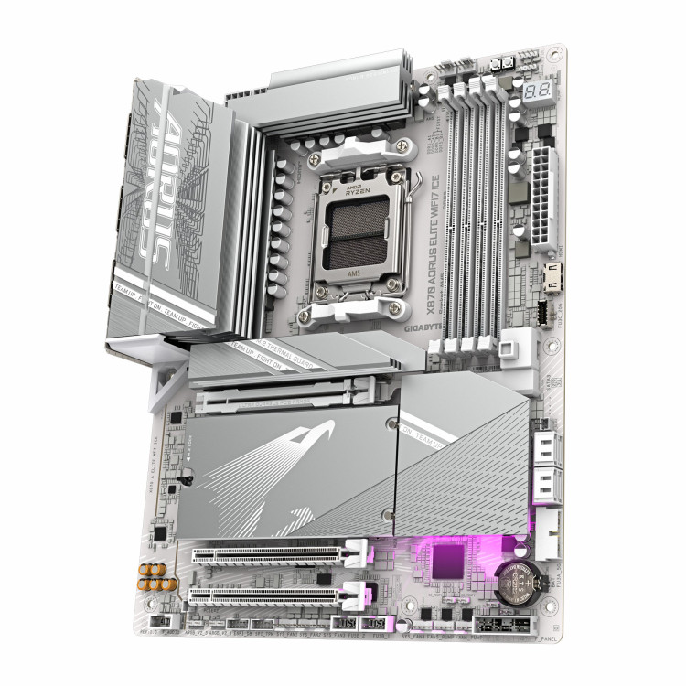 مادربرد گیگابایت مدل GIGABYTE X870 AORUS ELITE WIFI7 ICE DDR5