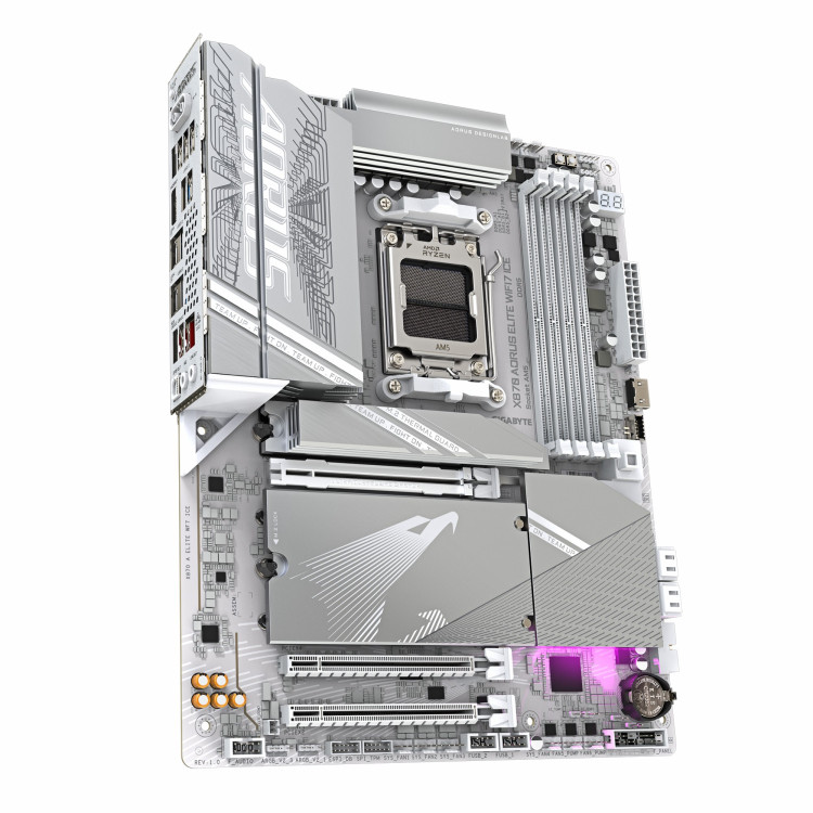 مادربرد گیگابایت مدل GIGABYTE X870 AORUS ELITE WIFI7 ICE DDR5