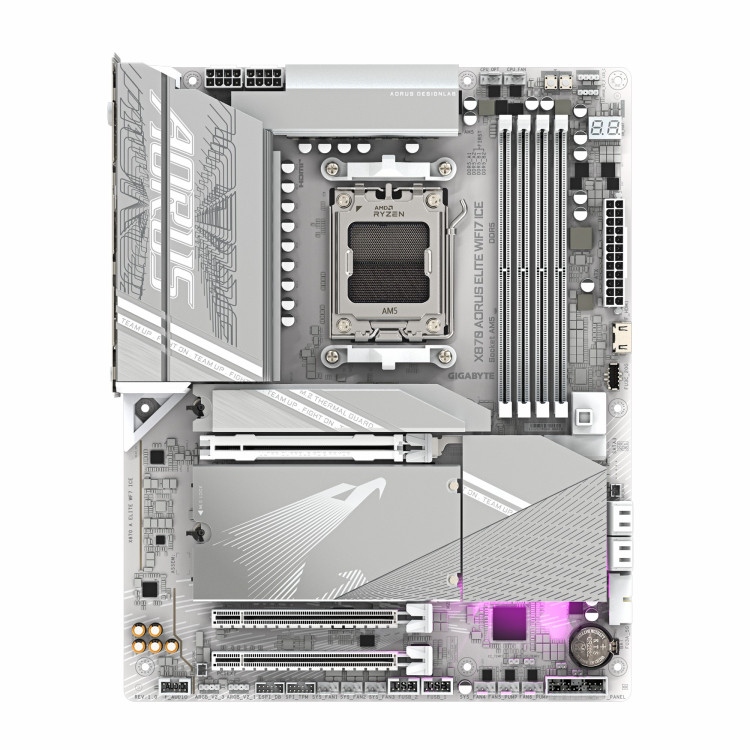 مادربرد گیگابایت مدل GIGABYTE X870 AORUS ELITE WIFI7 ICE DDR5