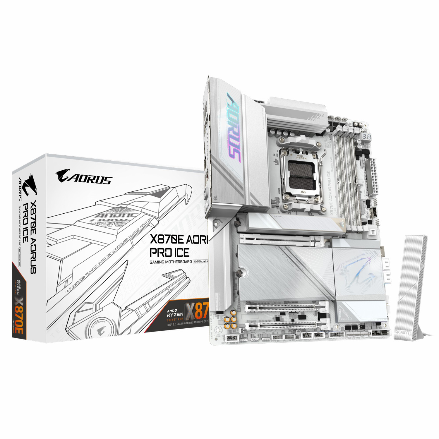 مادربرد گیگابایت مدل GIGABYTE X870E AORUS PRO ICE DDR5