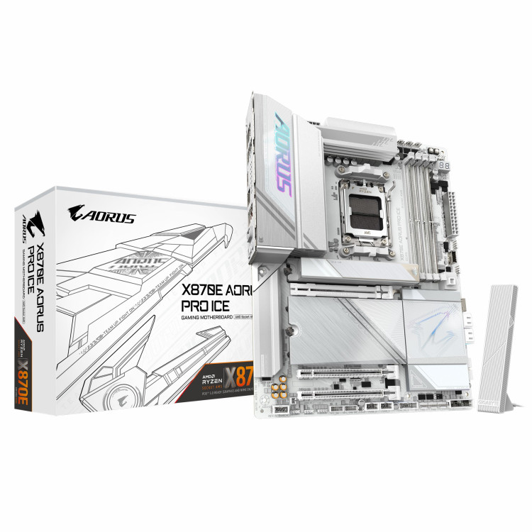 مادربرد گیگابایت مدل GIGABYTE X870E AORUS PRO ICE DDR5
