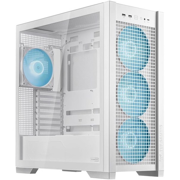 کیس گیمینگ ایسوس مدل ASUS TUF GAMING GT302 White