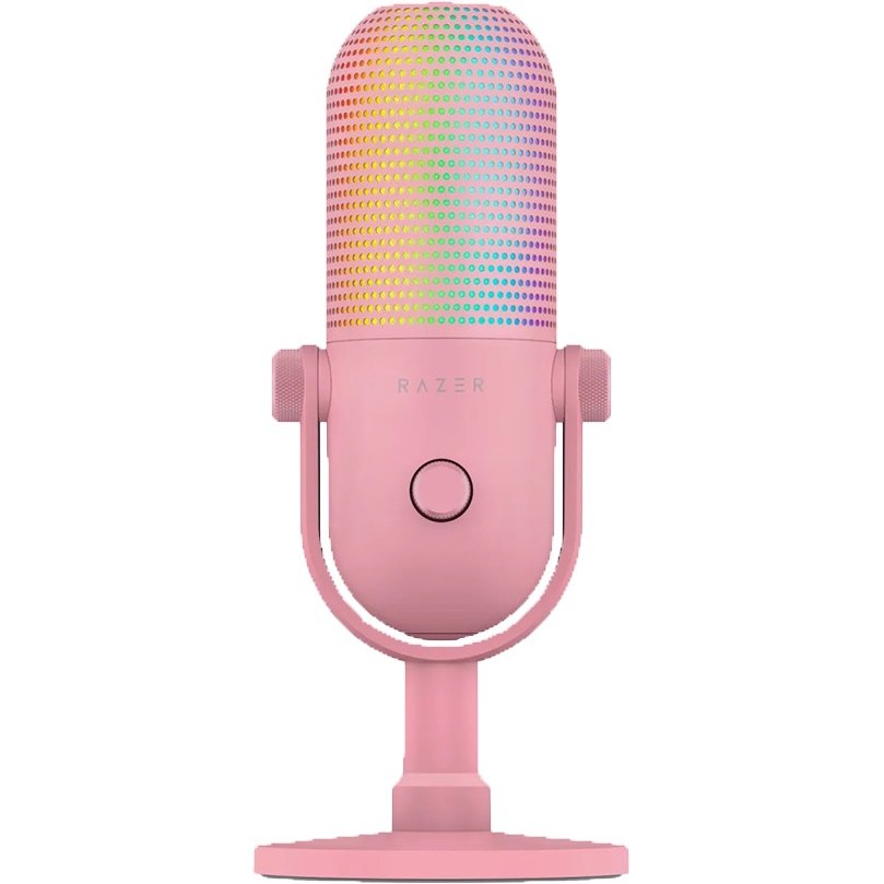 میکروفن ریزر مدل Razer Seiren V3 Chroma Quartz Wired