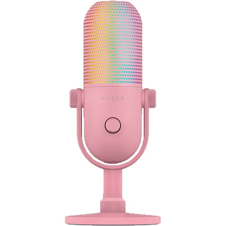 میکروفن ریزر مدل Razer Seiren V3 Chroma Quartz Wired