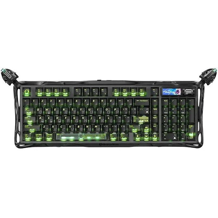 کیبورد گراوا استار مدل Gravastar Mercury K98 Pro Phantom Black